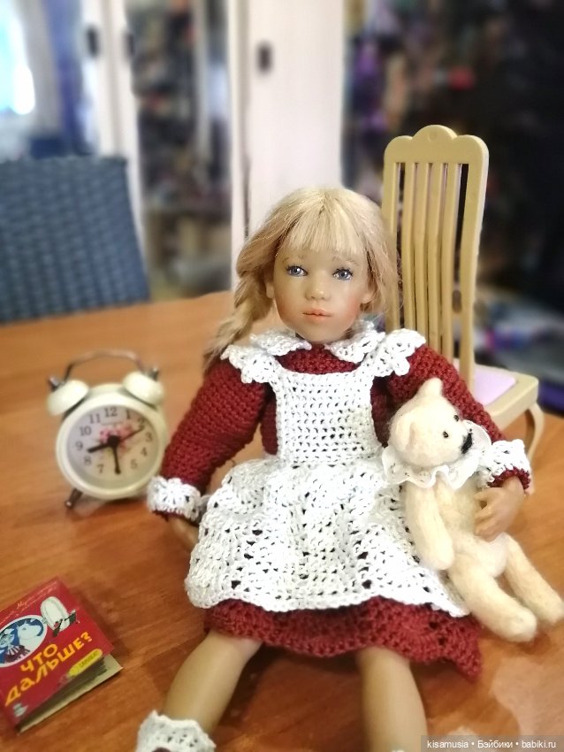 Новые вязаные наряды для куколок (фото 2)