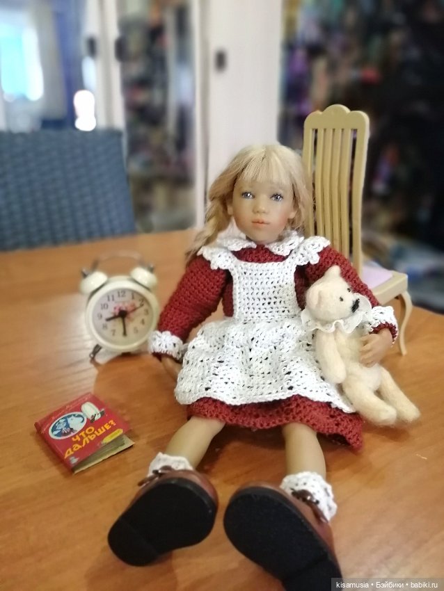 Новые вязаные наряды для куколок