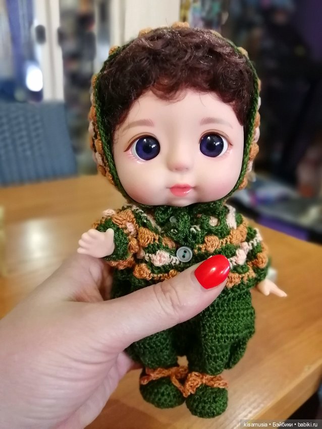 Новые вязаные наряды для куколок