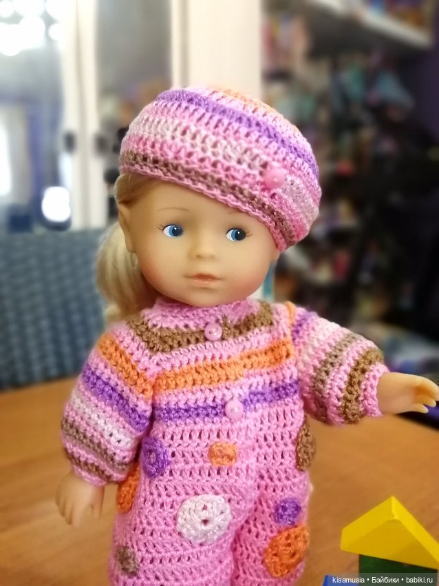 Новые вязаные наряды для куколок
