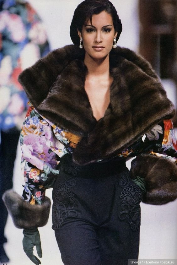 Осенние цвета в моде 1980х-1990х (фото 6)