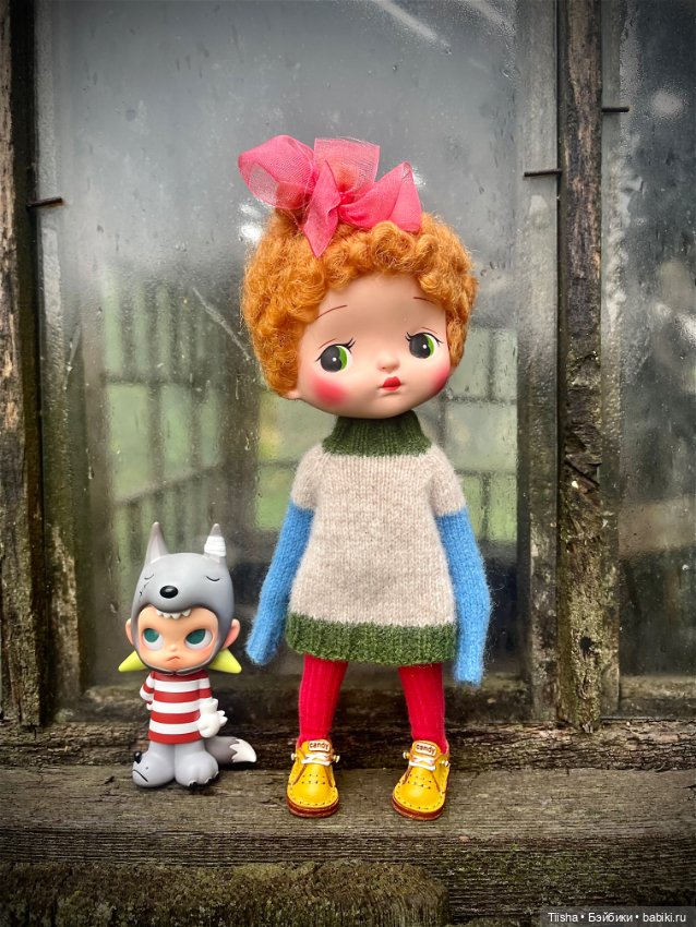 Holala Chris и волчонок от popmart