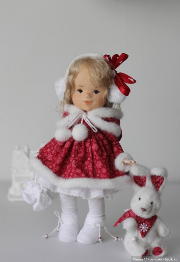 Зимушка — Авторские текстильные куклы: Вальдорфские (фото 8)