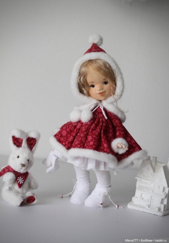 Зимушка — Авторские текстильные куклы: Вальдорфские (фото 5)