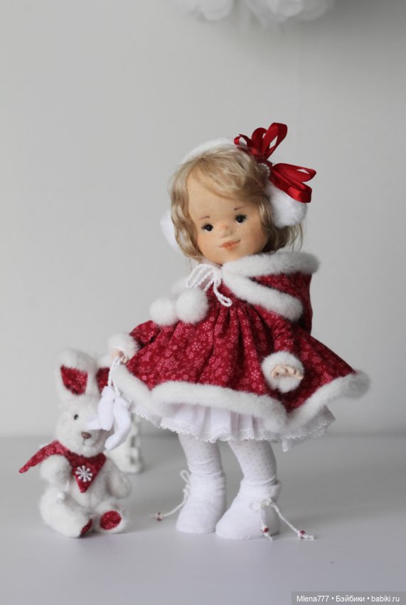 Зимушка — Авторские текстильные куклы: Вальдорфские (фото 2)