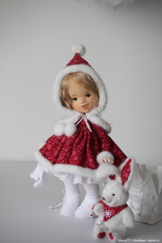 Зимушка — Авторские текстильные куклы: Вальдорфские (фото 6)