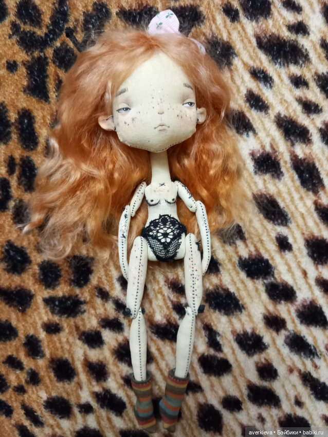 Кукло-коза Ева — Авторские шарнирные куклы своими руками: лепка (фото 6)