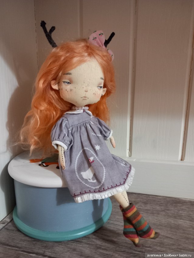 Кукло-коза Ева — Авторские шарнирные куклы своими руками: лепка (фото 2)