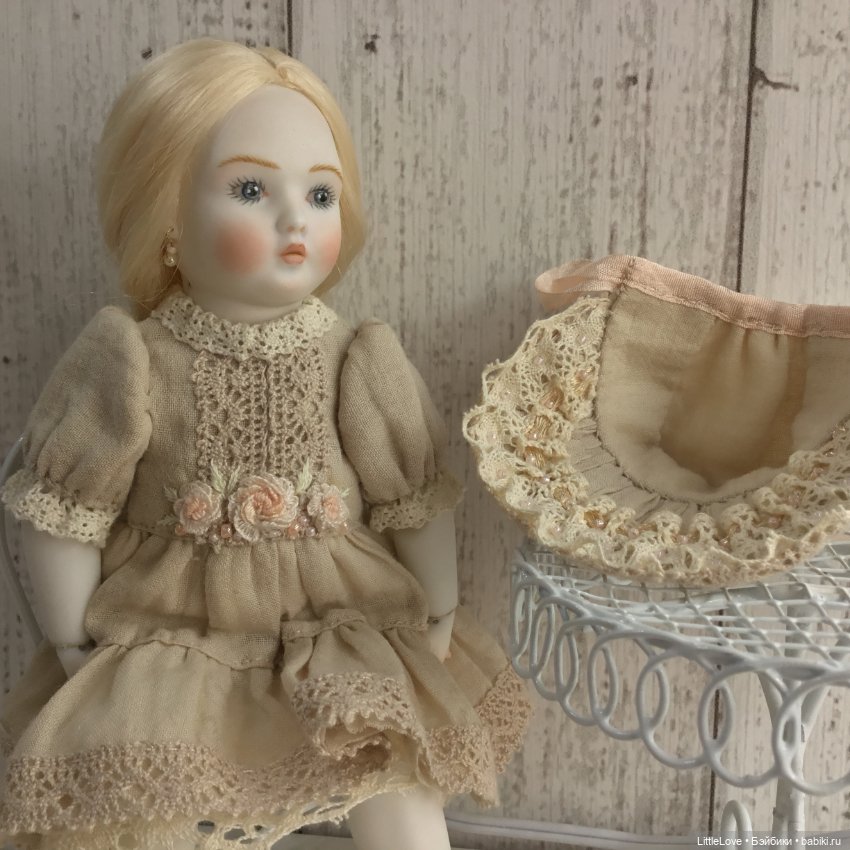 Моя новая девочка — Авторские куклы в антикварном стиле: будуарные (фото 10)