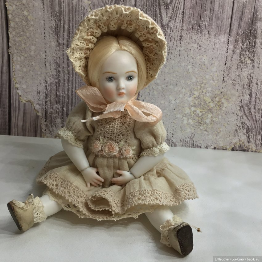 Моя новая девочка — Авторские куклы в антикварном стиле: будуарные