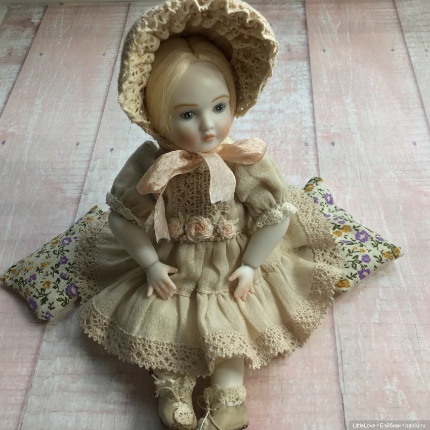 Моя новая девочка — Авторские куклы в антикварном стиле: будуарные