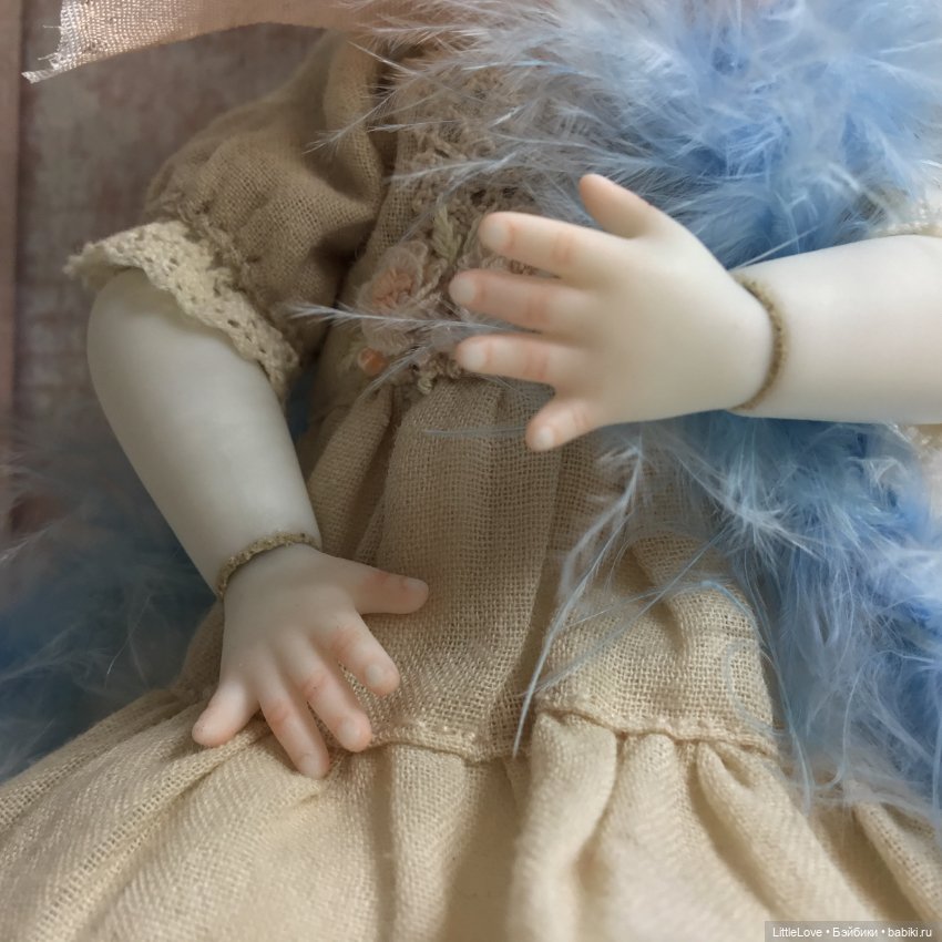Моя новая девочка — Авторские куклы в антикварном стиле: будуарные (фото 6)