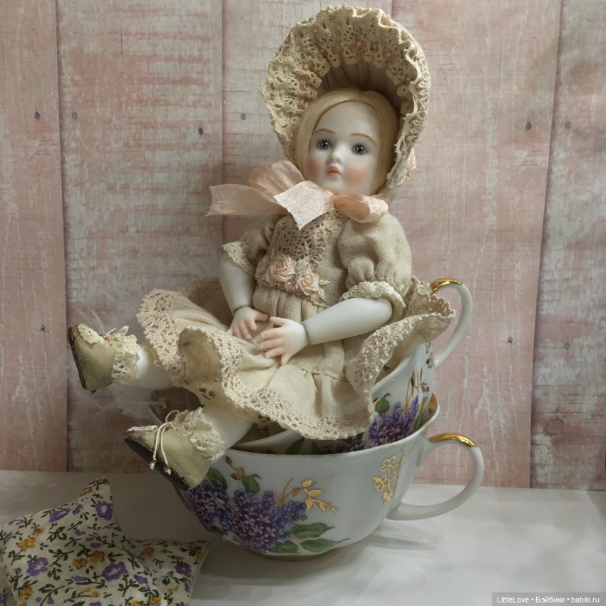Моя новая девочка — Авторские куклы в антикварном стиле: будуарные (фото 5)