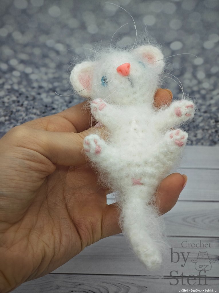 Шкодный котёнок — Вязаные игрушки и амигуруми: крючком (фото 5)
