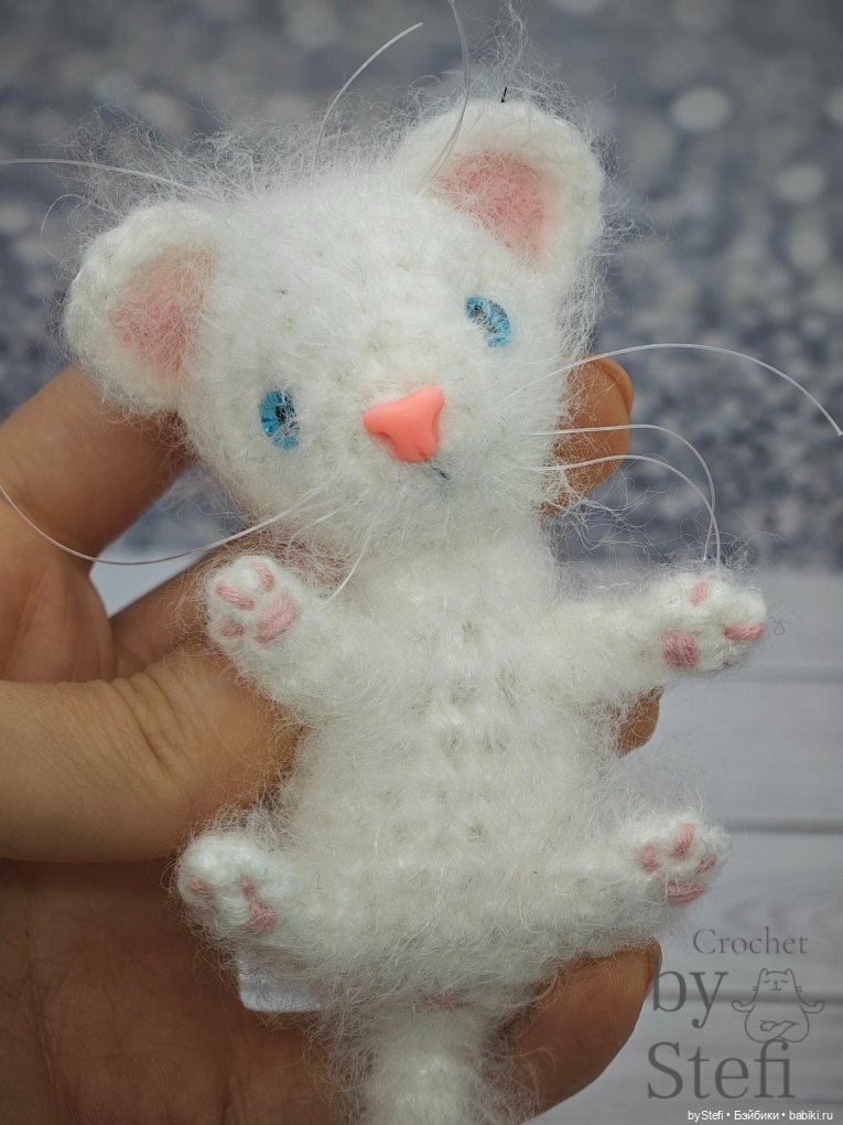 Шкодный котёнок — Вязаные игрушки и амигуруми: крючком (фото 7)