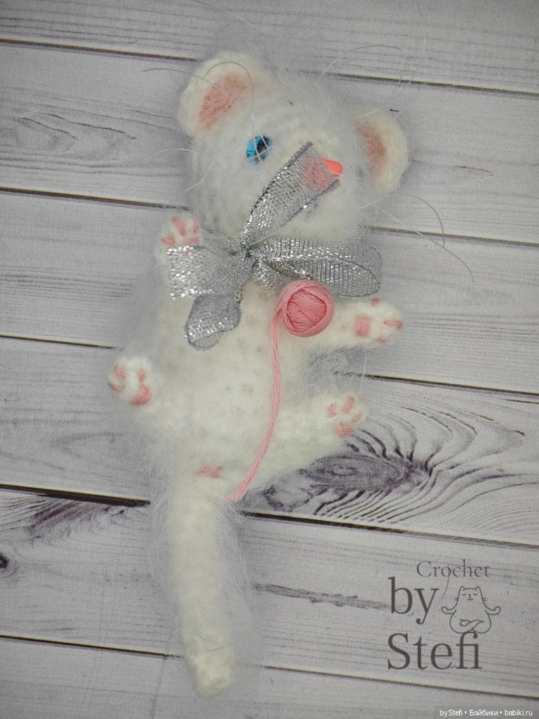 Шкодный котёнок — Вязаные игрушки и амигуруми: крючком