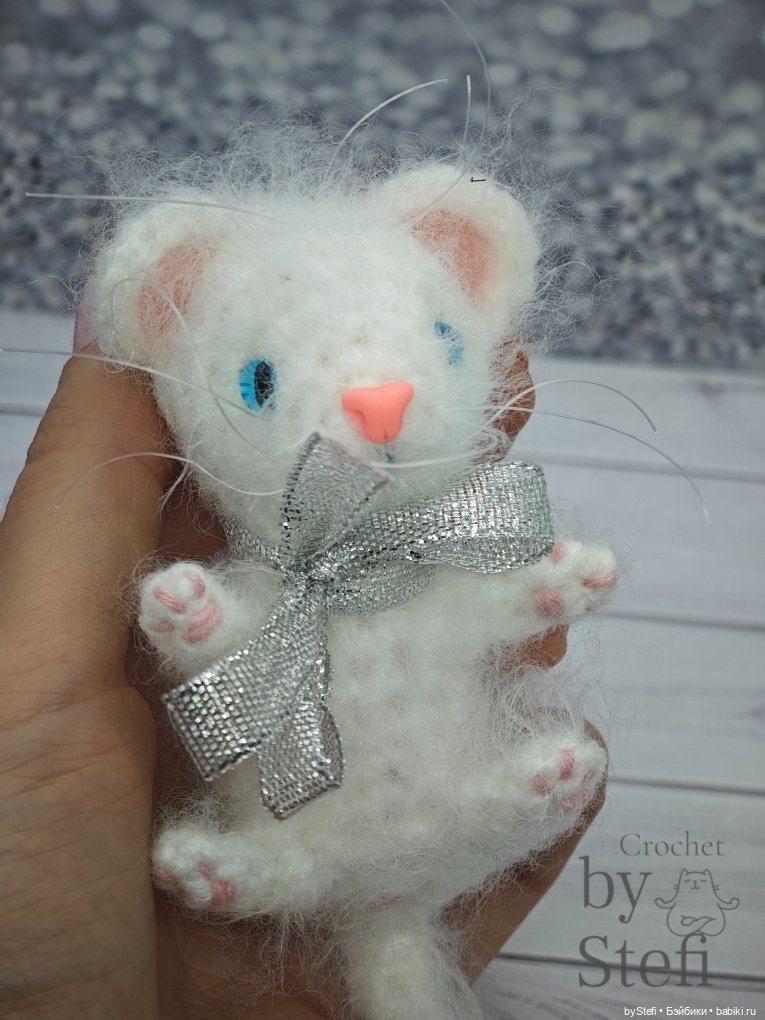 Шкодный котёнок — Вязаные игрушки и амигуруми: крючком (фото 8)