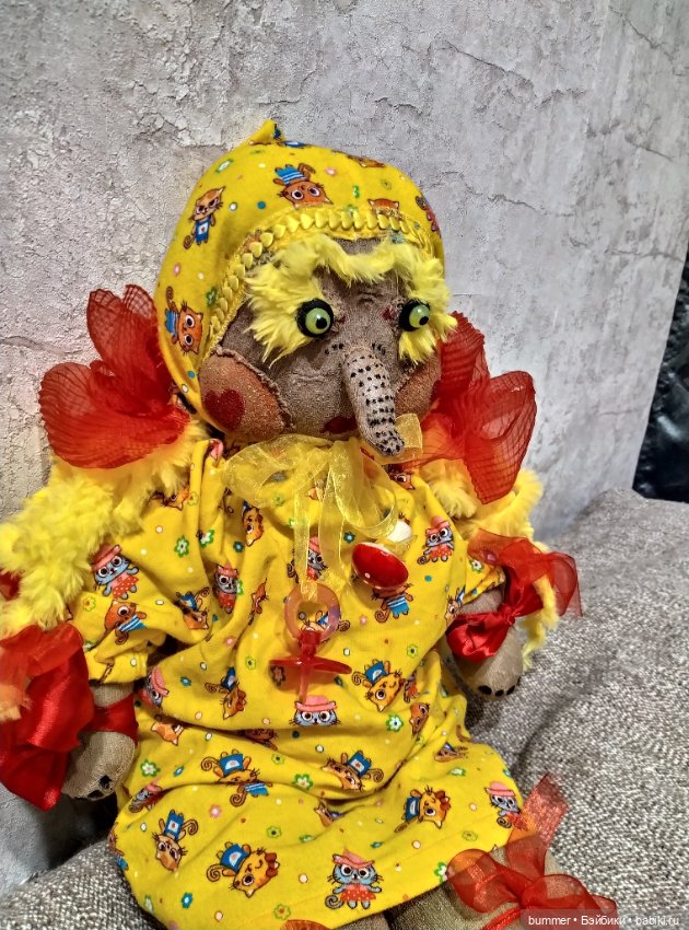 Мои примитивные куклы. Внучки Бабы Яги, Алевтиночка и Альбиночка