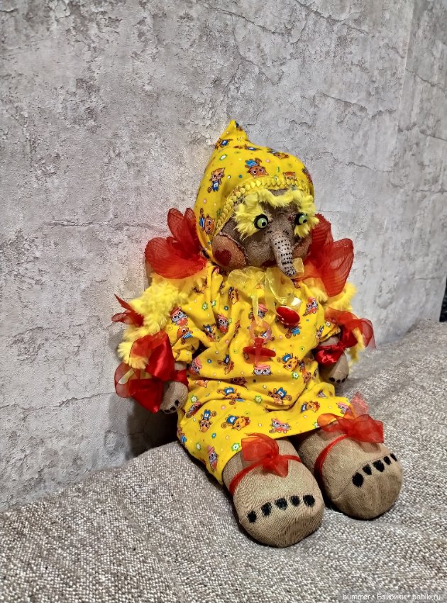 Мои примитивные куклы. Внучки Бабы Яги, Алевтиночка и Альбиночка