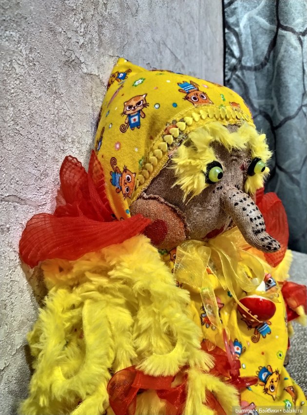 Мои примитивные куклы. Внучки Бабы Яги, Алевтиночка и Альбиночка (фото 7)