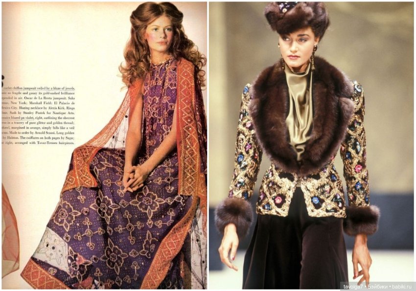 Переход моды 1970х в 1980е (фото 5)