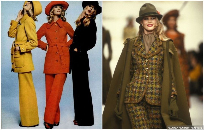 Переход моды 1970х в 1980е (фото 7)