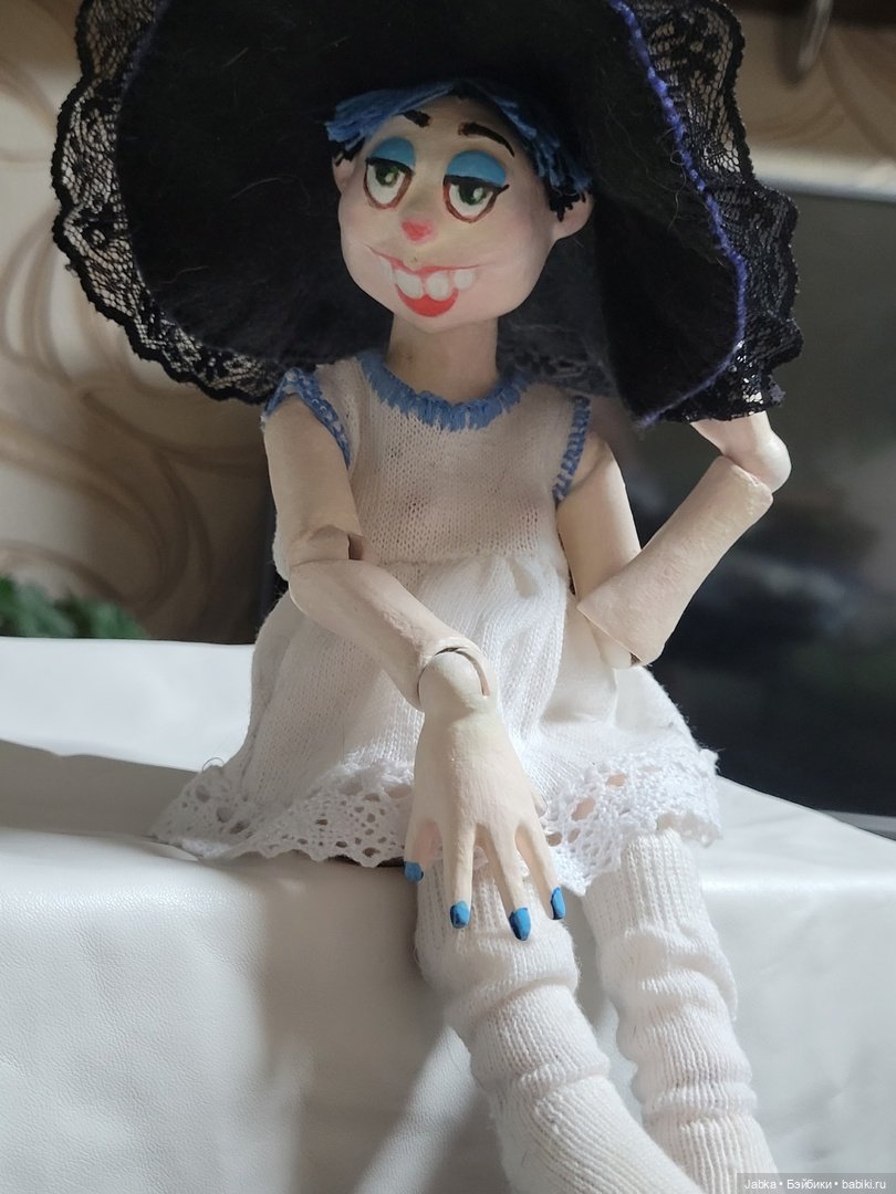 В трусах и в шляпе — Авторские шарнирные куклы своими руками: лепка