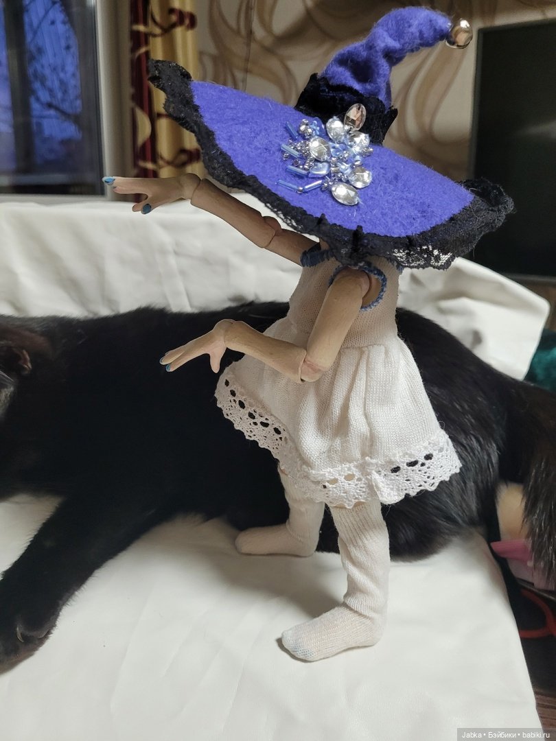 В трусах и в шляпе — Авторские шарнирные куклы своими руками: лепка (фото 10)