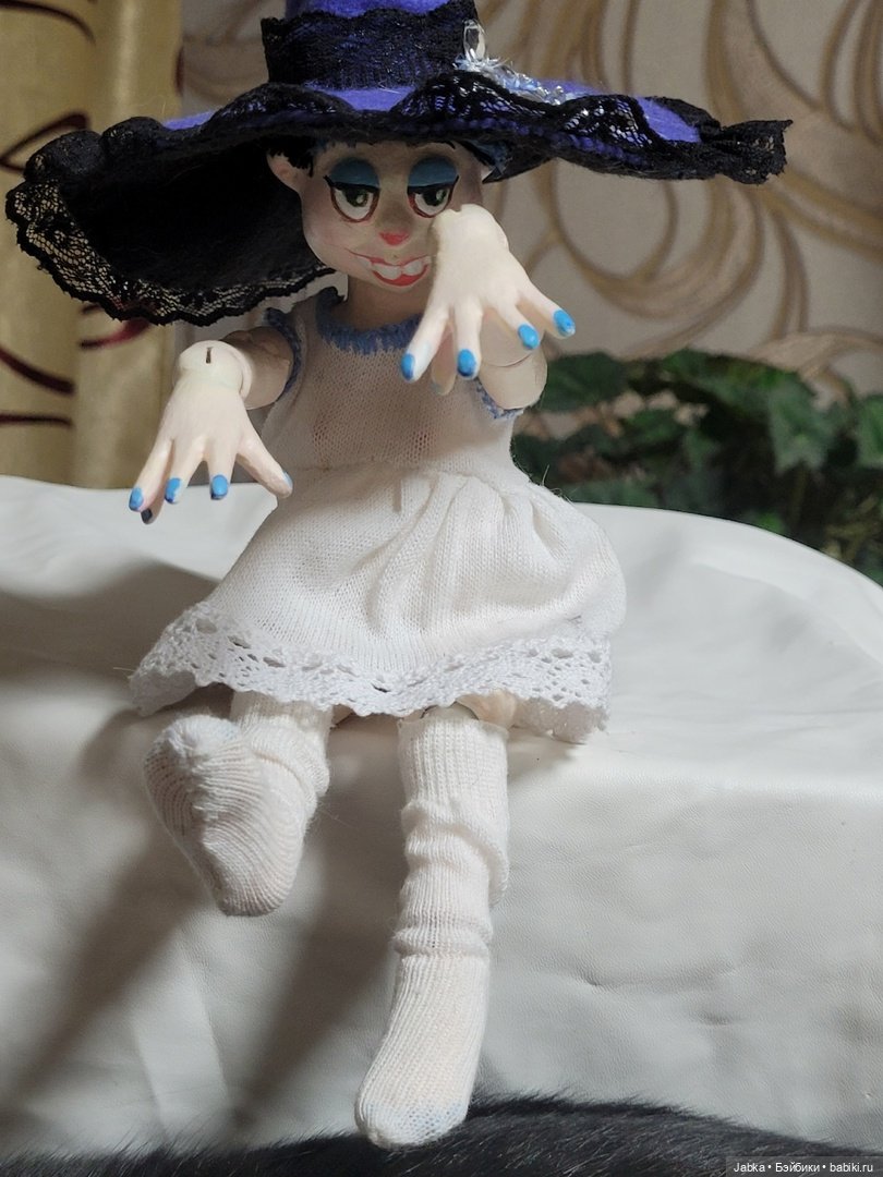 В трусах и в шляпе — Авторские шарнирные куклы своими руками: лепка (фото 6)
