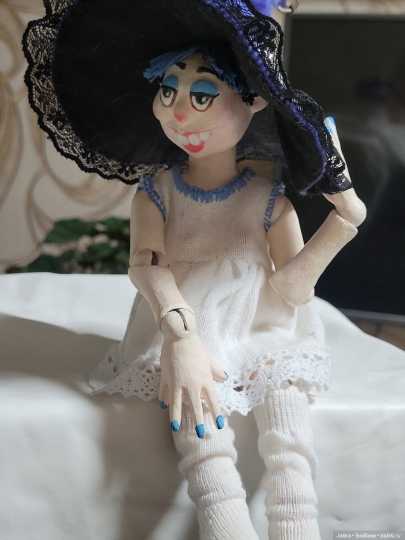 В трусах и в шляпе — Авторские шарнирные куклы своими руками: лепка