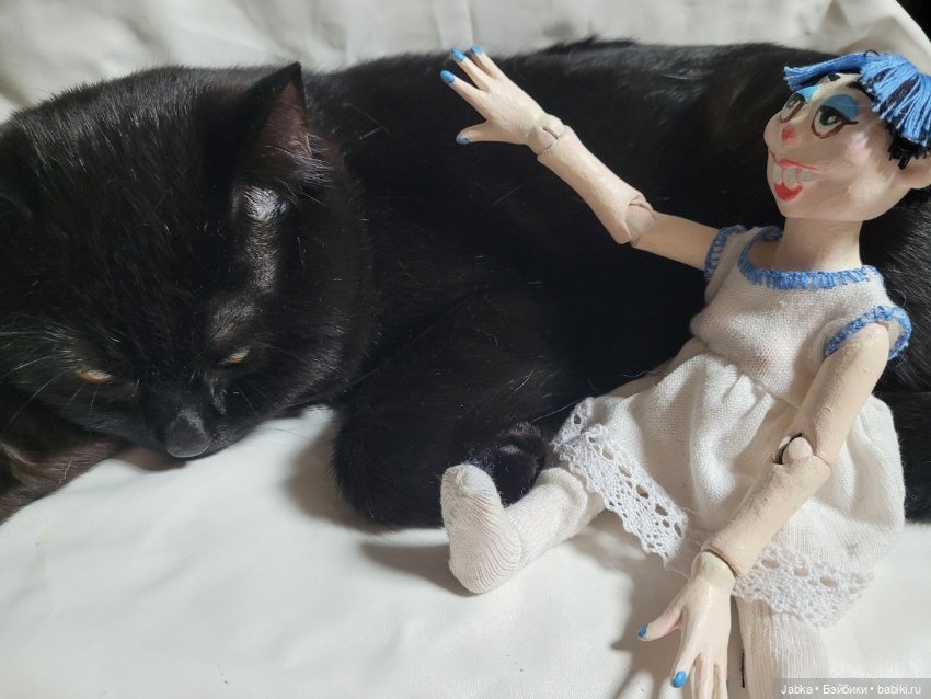 В трусах и в шляпе — Авторские шарнирные куклы своими руками: лепка (фото 3)