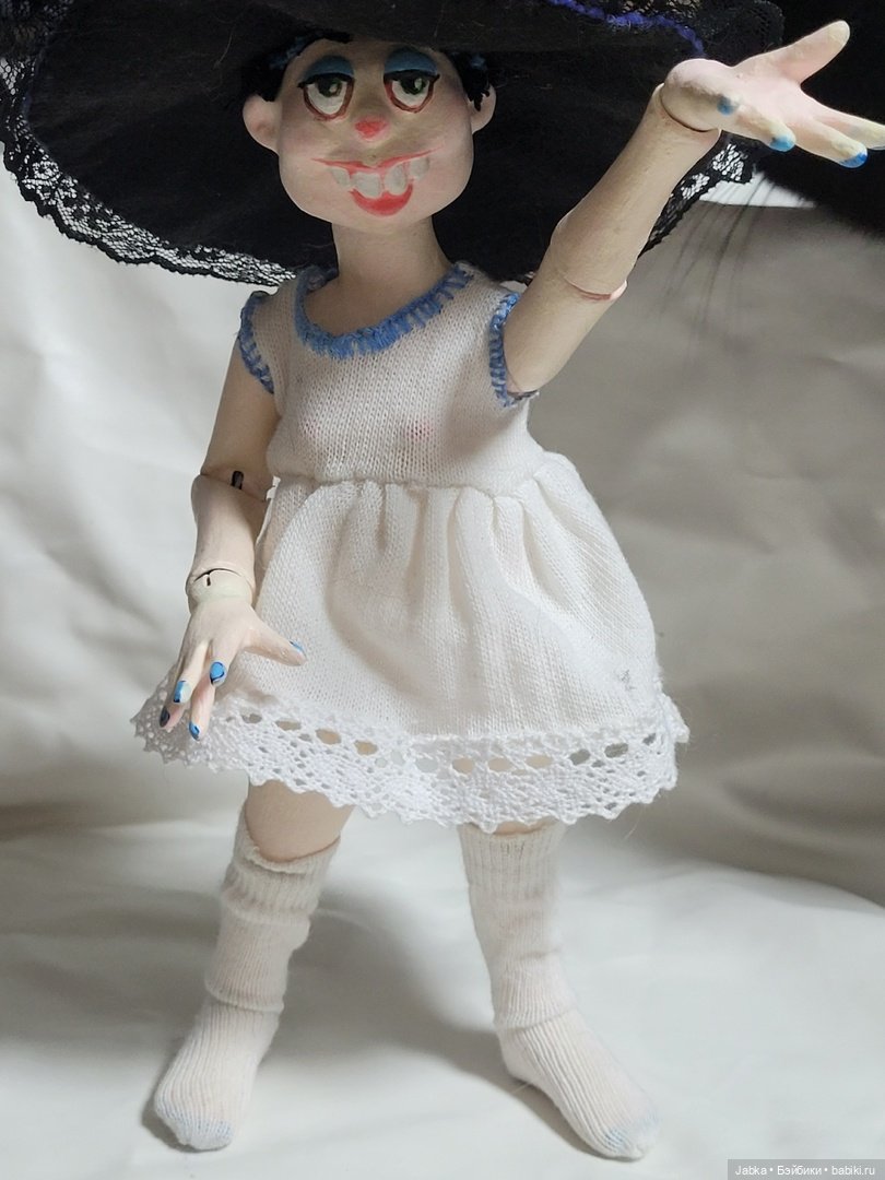 В трусах и в шляпе — Авторские шарнирные куклы своими руками: лепка