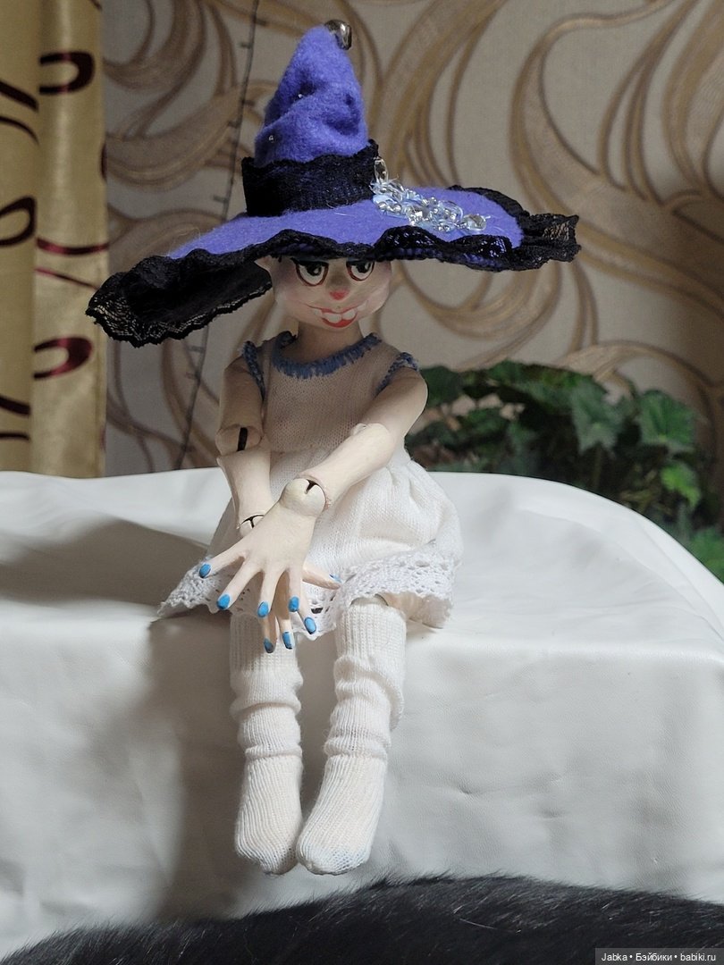 В трусах и в шляпе — Авторские шарнирные куклы своими руками: лепка