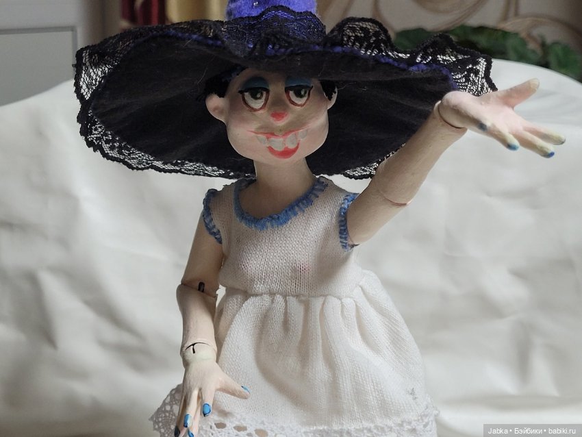 В трусах и в шляпе — Авторские шарнирные куклы своими руками: лепка (фото 2)