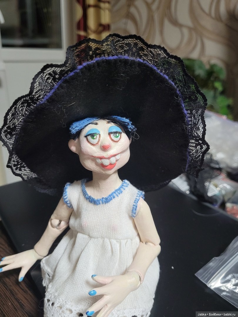 В трусах и в шляпе — Авторские шарнирные куклы своими руками: лепка