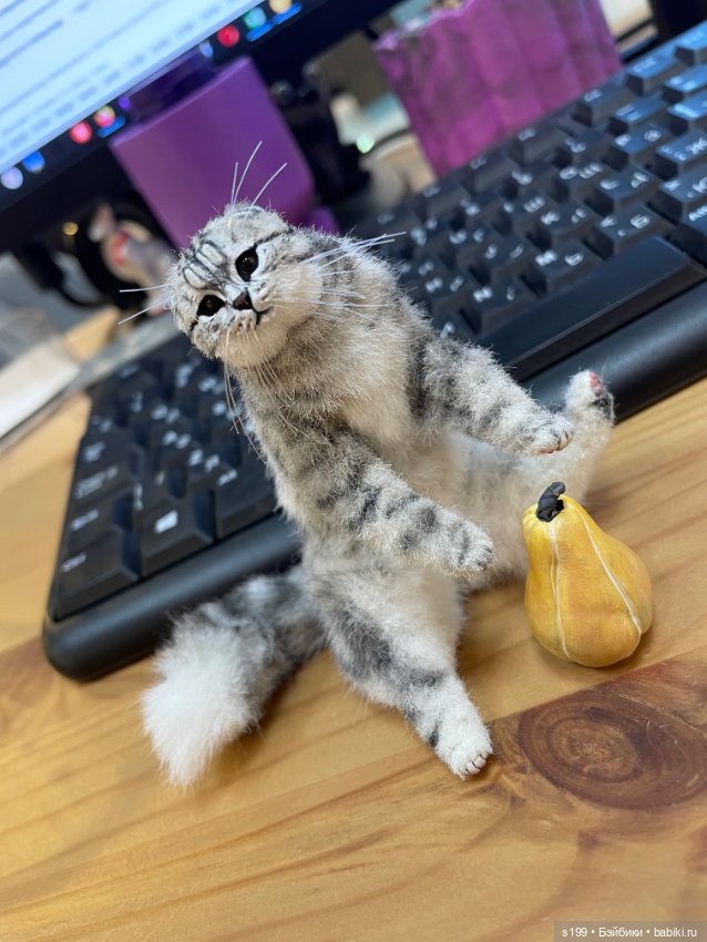 Котик — Домашние фото авторских игрушек: Тедди