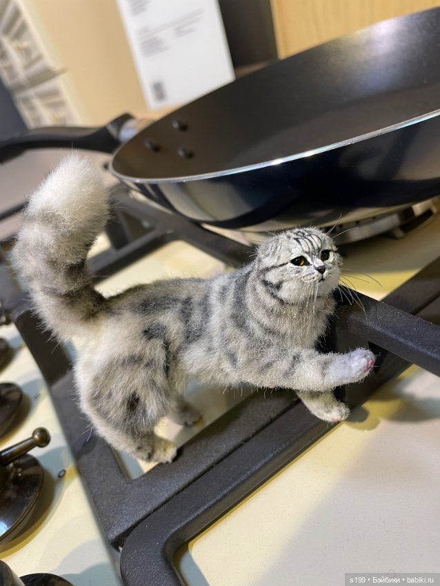 Котик — Домашние фото авторских игрушек: Тедди