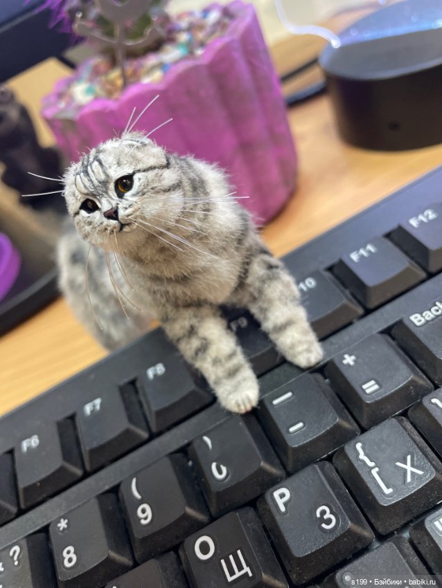 Котик — Домашние фото авторских игрушек: Тедди (фото 2)