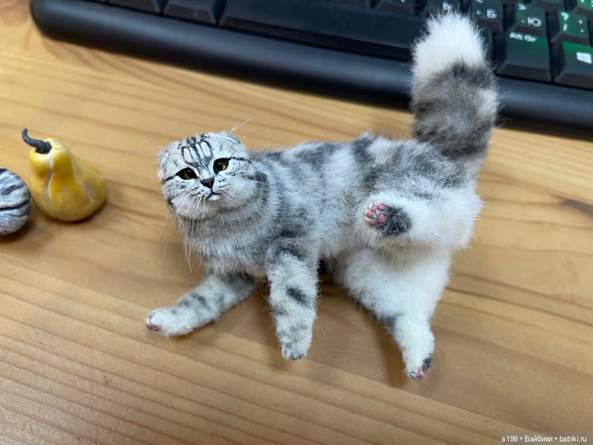 Котик — Домашние фото авторских игрушек: Тедди