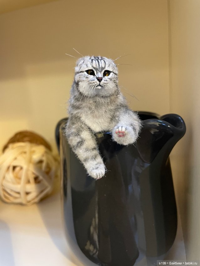 Котик — Домашние фото авторских игрушек: Тедди