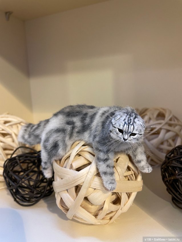 Котик — Домашние фото авторских игрушек: Тедди