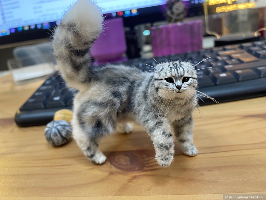 Котик — Домашние фото авторских игрушек: Тедди