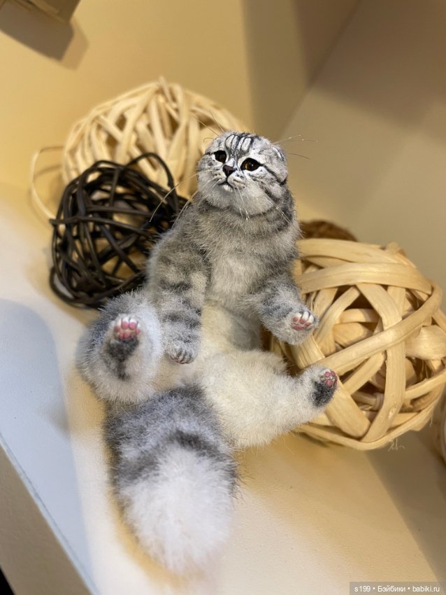 Котик — Домашние фото авторских игрушек: Тедди