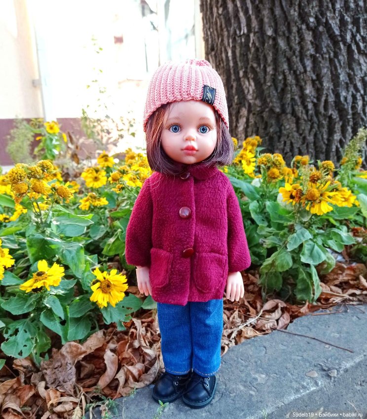 Осенние цветы — Одежда и обувь для кукол своими руками: фото
