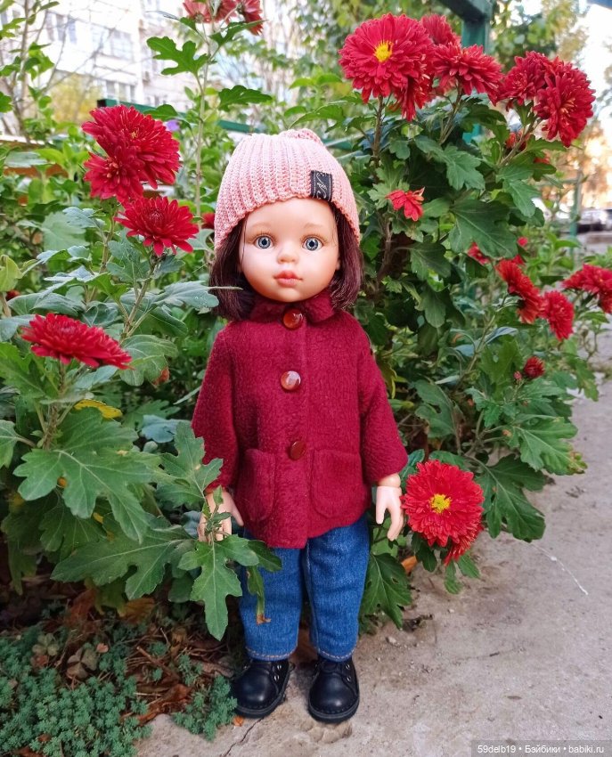 Осенние цветы — Одежда и обувь для кукол своими руками: фото