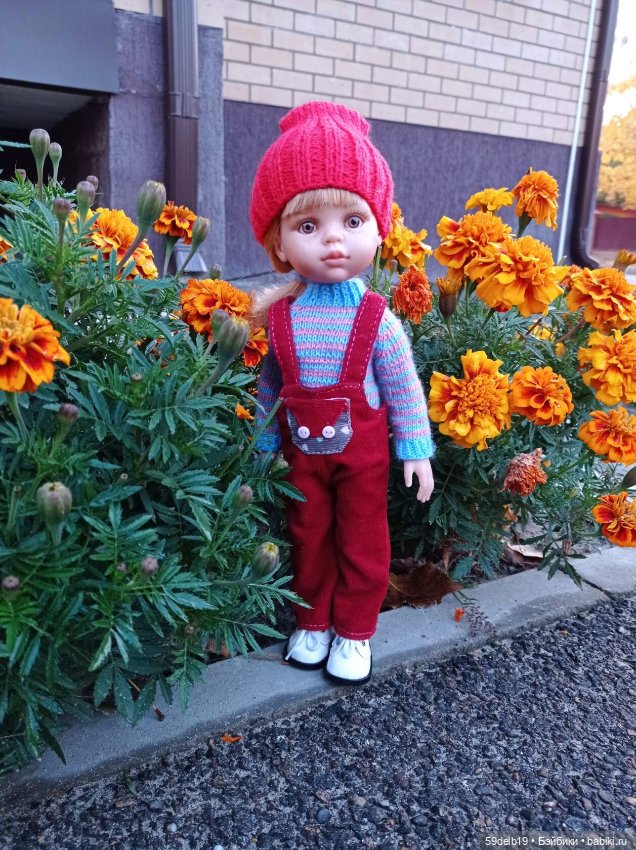 Осенние цветы — Одежда и обувь для кукол своими руками: фото