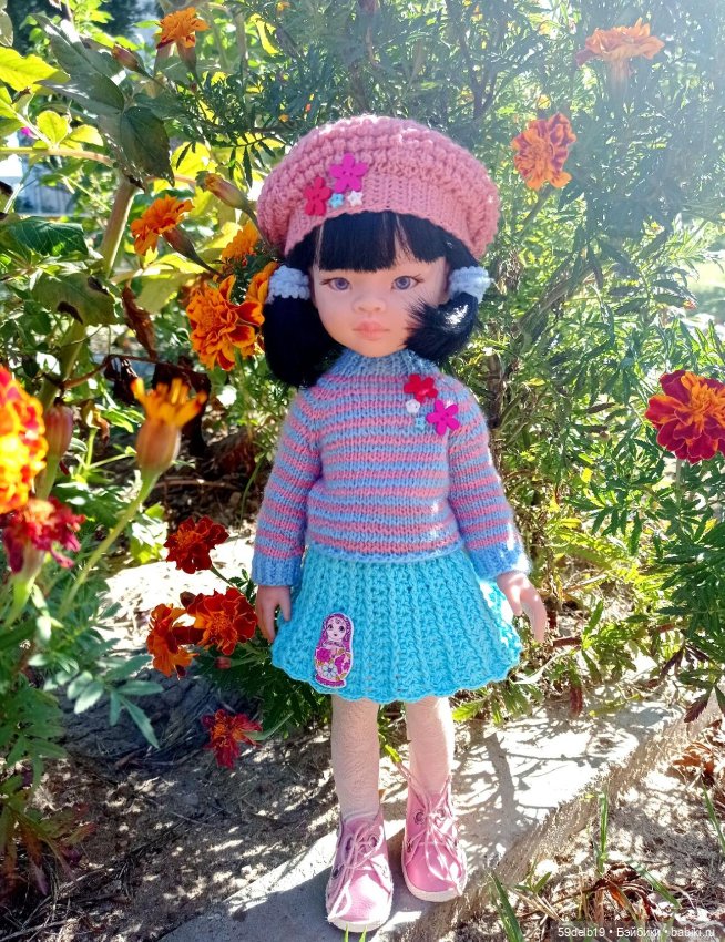 Осенние цветы — Одежда и обувь для кукол своими руками: фото