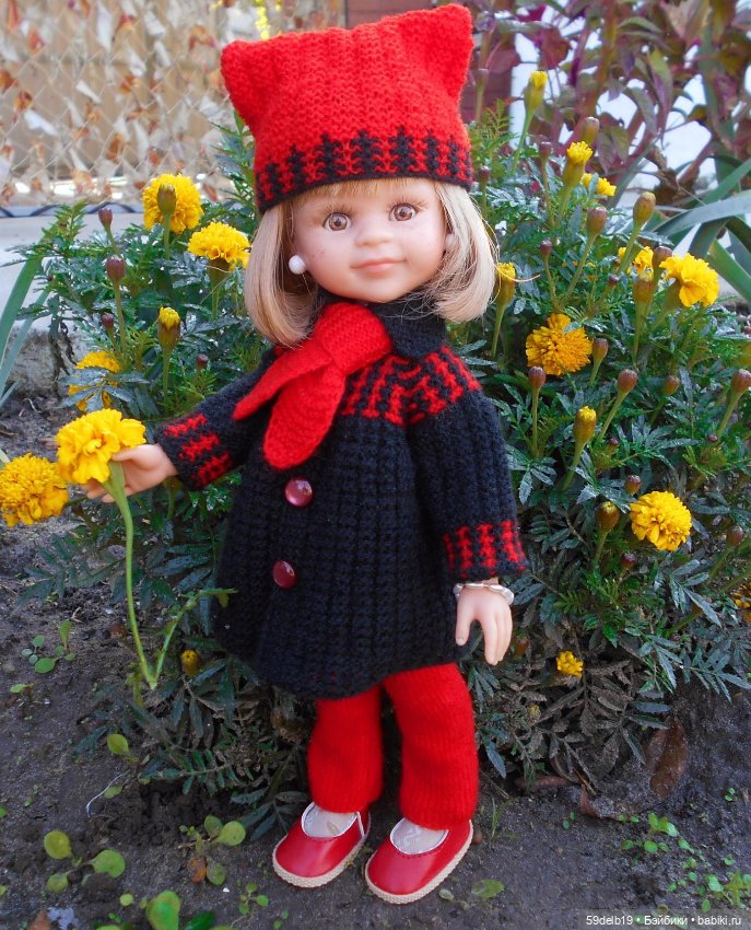 Осенние цветы — Одежда и обувь для кукол своими руками: фото