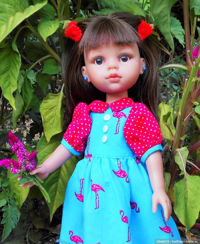 Осенние цветы — Одежда и обувь для кукол своими руками: фото (фото 9)