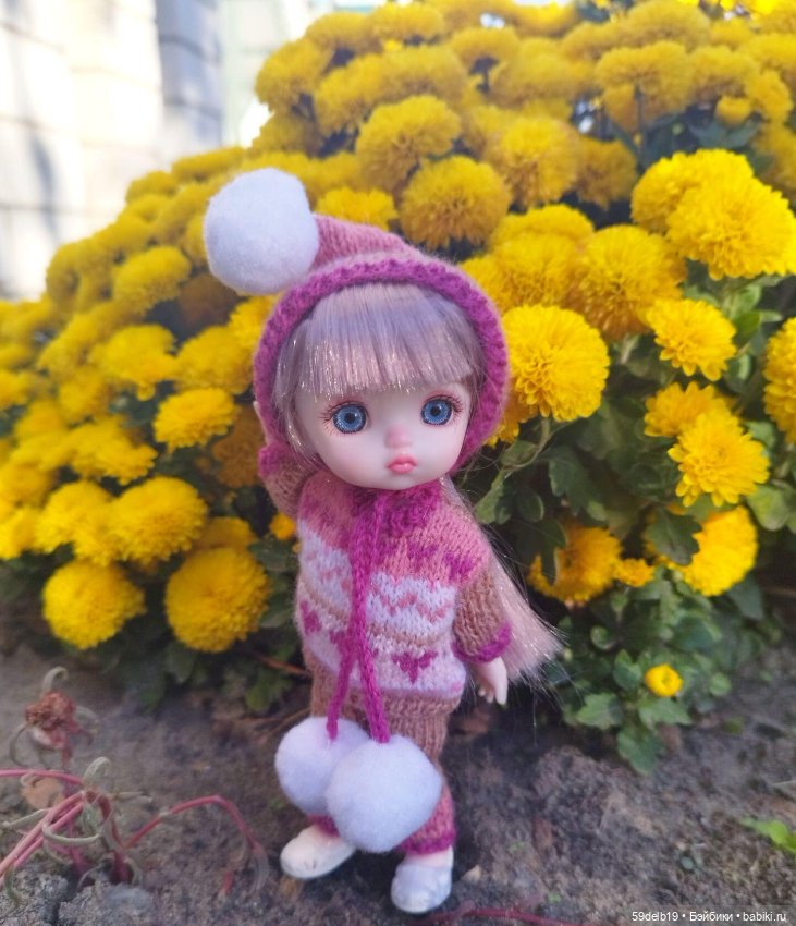 Осенние цветы — Одежда и обувь для кукол своими руками: фото